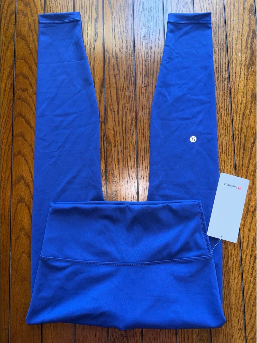Lululemon Wunder Train No Line High Rise 28” Clubhouse Blue Size 8 NWT